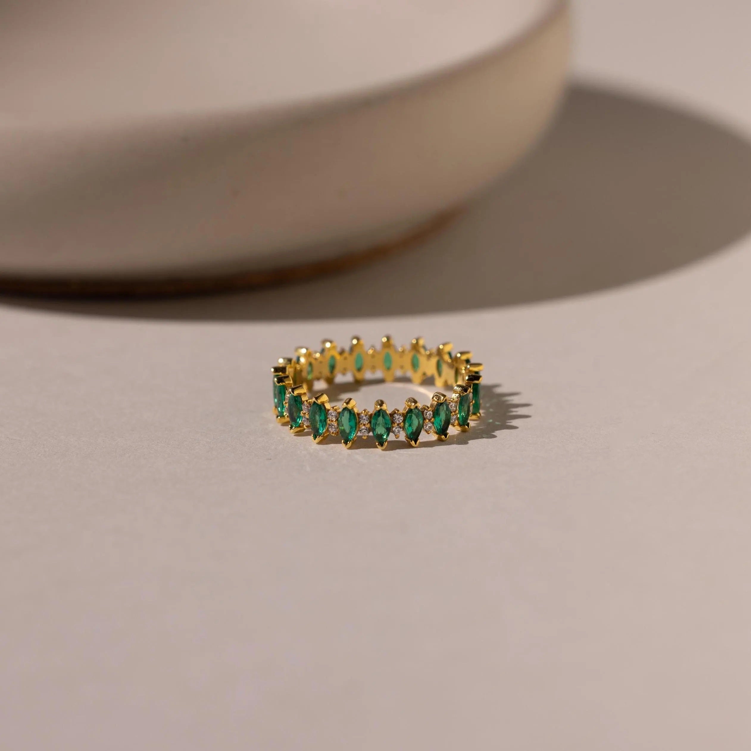 Marquise Infinity Ring